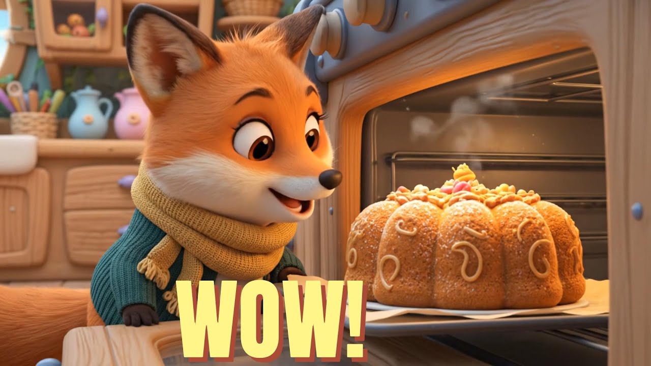 WOW! Làm Bánh Ngọt Thơm Phức 🧁 | Hoạt Hình 3D Gia Đình Ấm Cúng Cho Bé