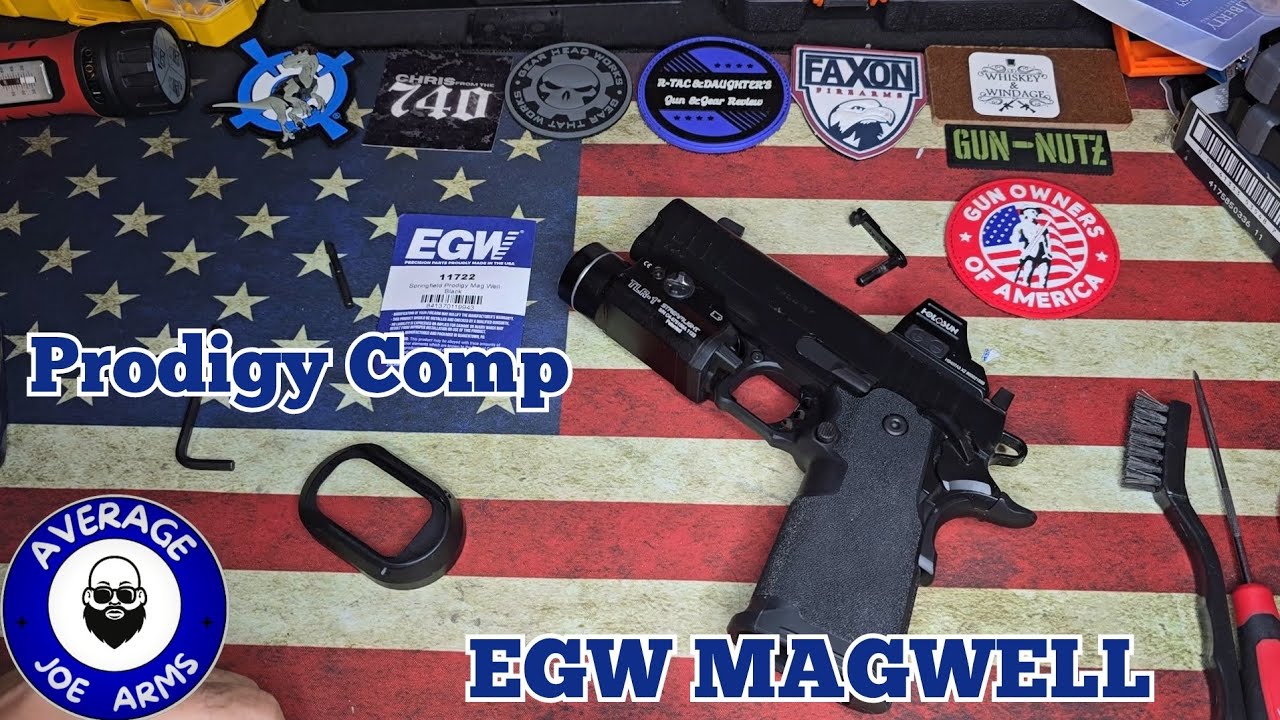 Prodigy Comp 4.25" EGW Magwell, inexpensive, quality upgrade!