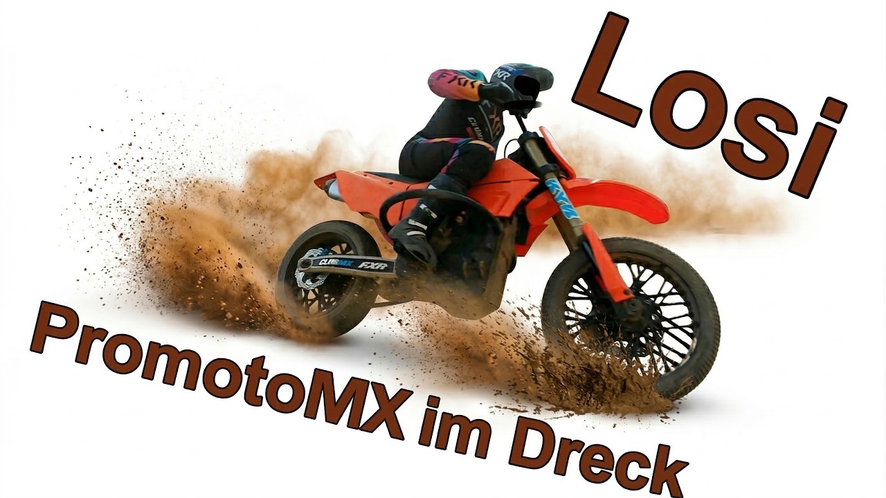 Losi ProMotoMX im Dreck
