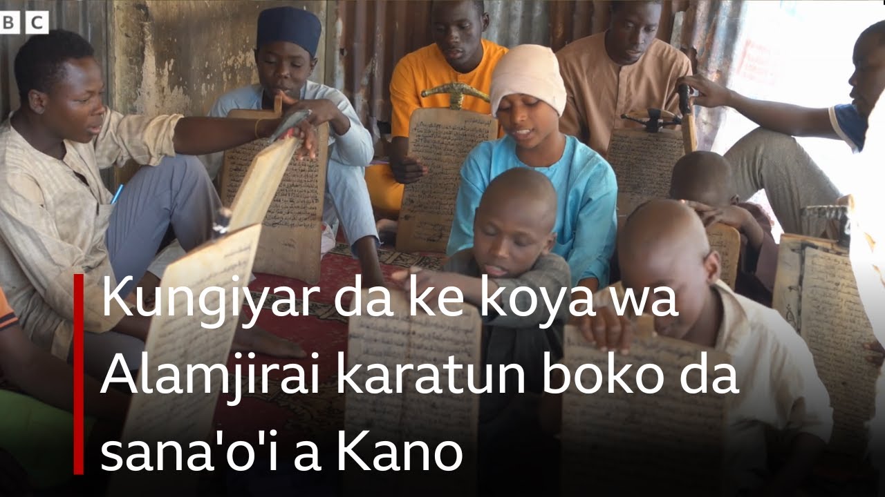 'Yanzu muna iya furta kalmomin turanci' - Almajirai a Kano