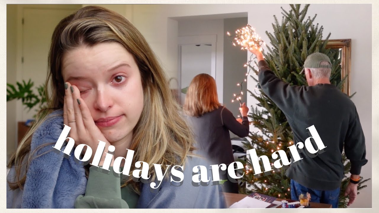 VLOG: Holidays are Harder than Expected, Mom's B-day, Getting a Christmas Tree + Sister Haul