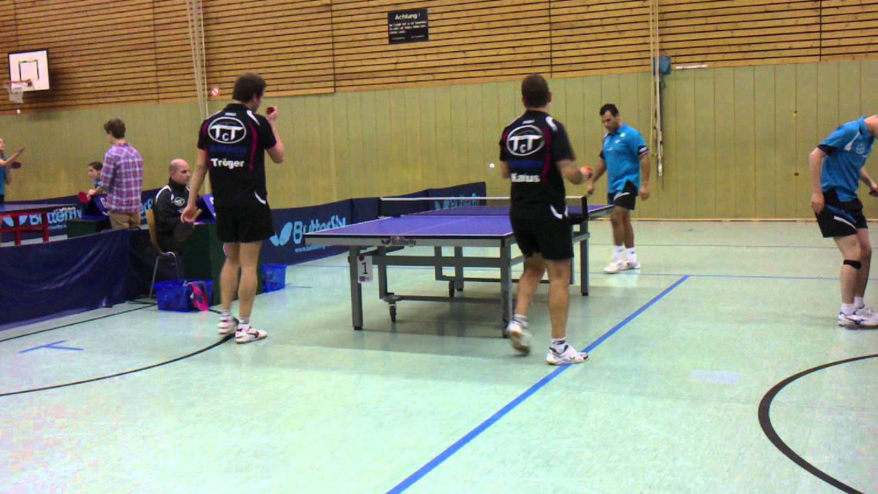 Franco Loggia/Paul Freitag vs. Krisztian Katus/Pascal Tr&ouml;ger 2. Satz | TTC Altena ClubTV