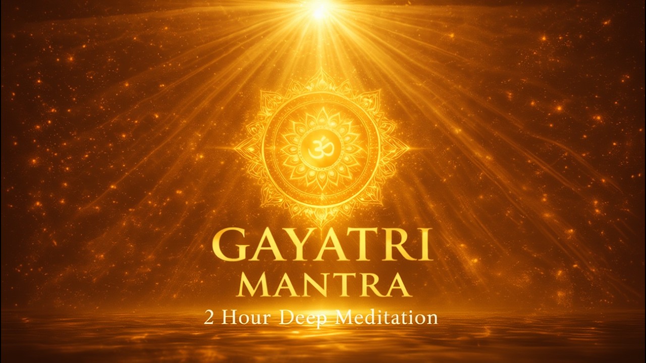 Gayatri Mantra - 2 Hour Deep Meditation Chant for Inner Light & Clarity