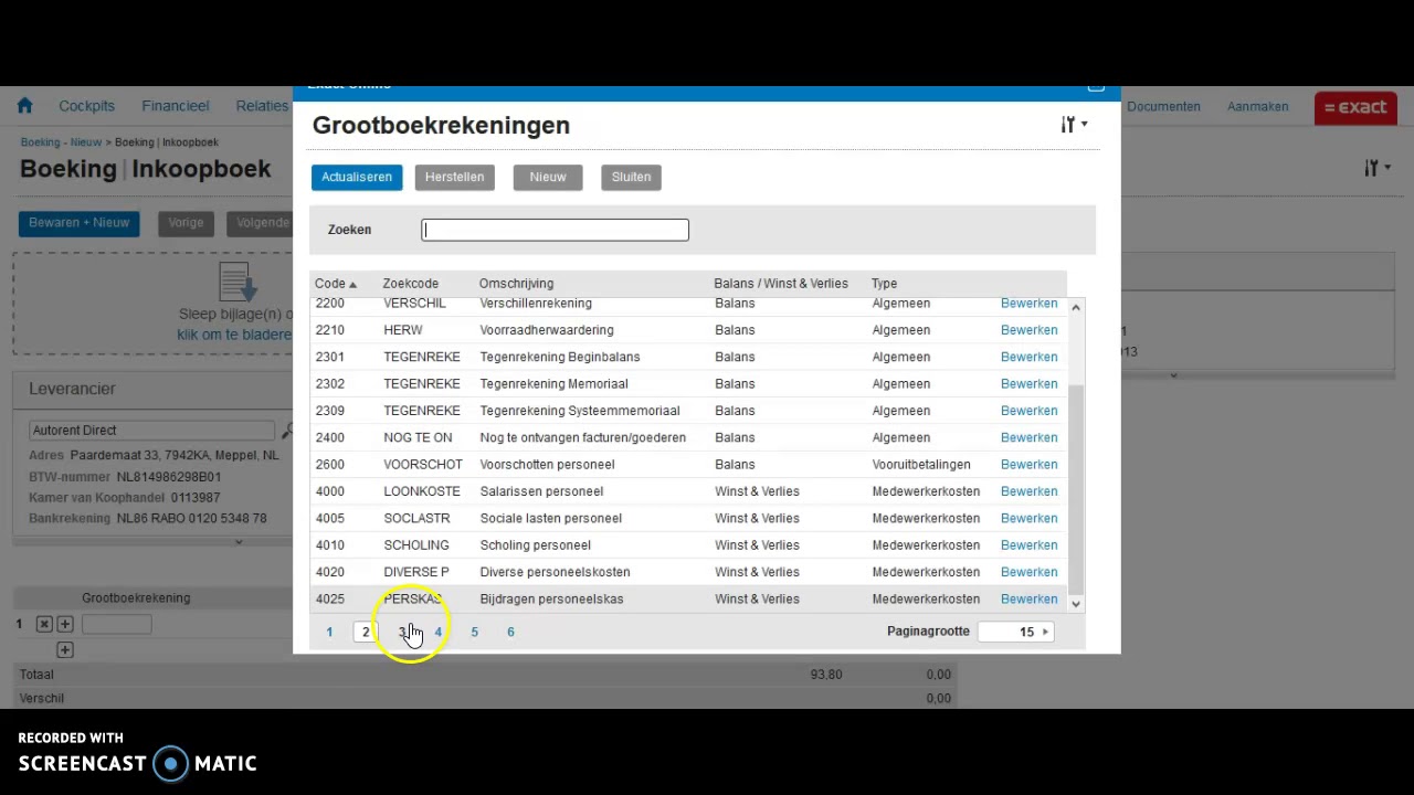 HOW TO: een kostenfactuur boeken in Exact Online