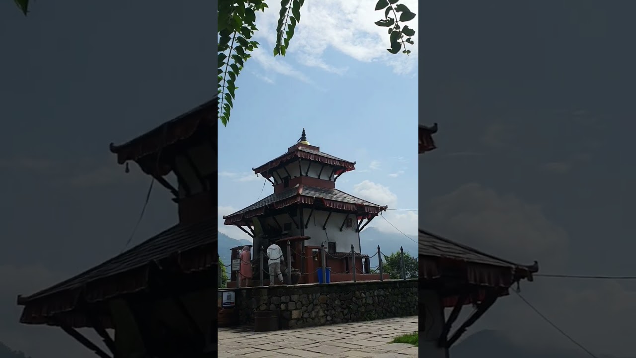 Bhadrakali Temple Pokhara #shortsfeed #youtubeshorts #spiritualplace