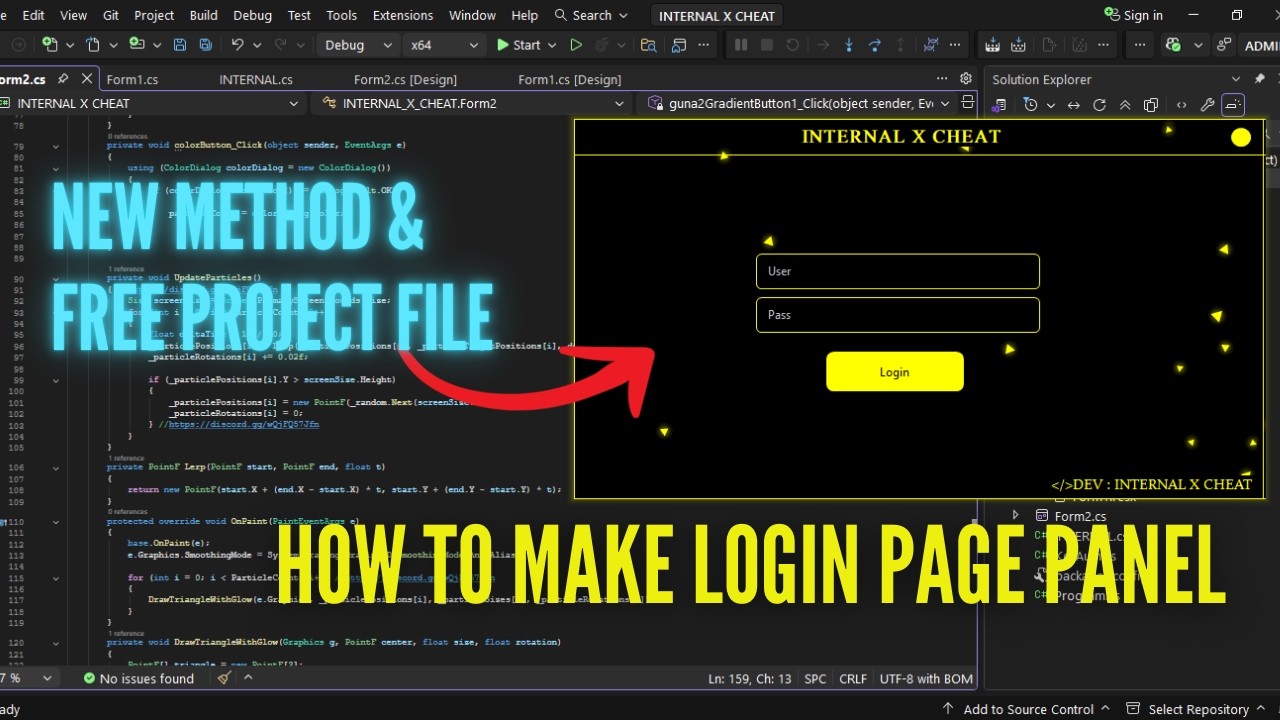 How To Add Keyauth In Any C# Project 🎯 Login System Create || Free Fire Panel || With C# Coding