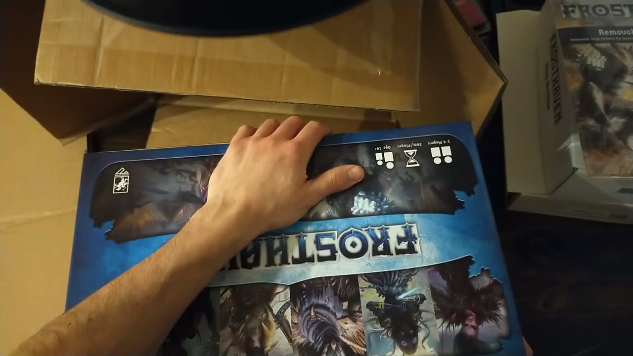 01 🥶 UNBOXING de FROSTHAVEN + EXTRAS !!!!