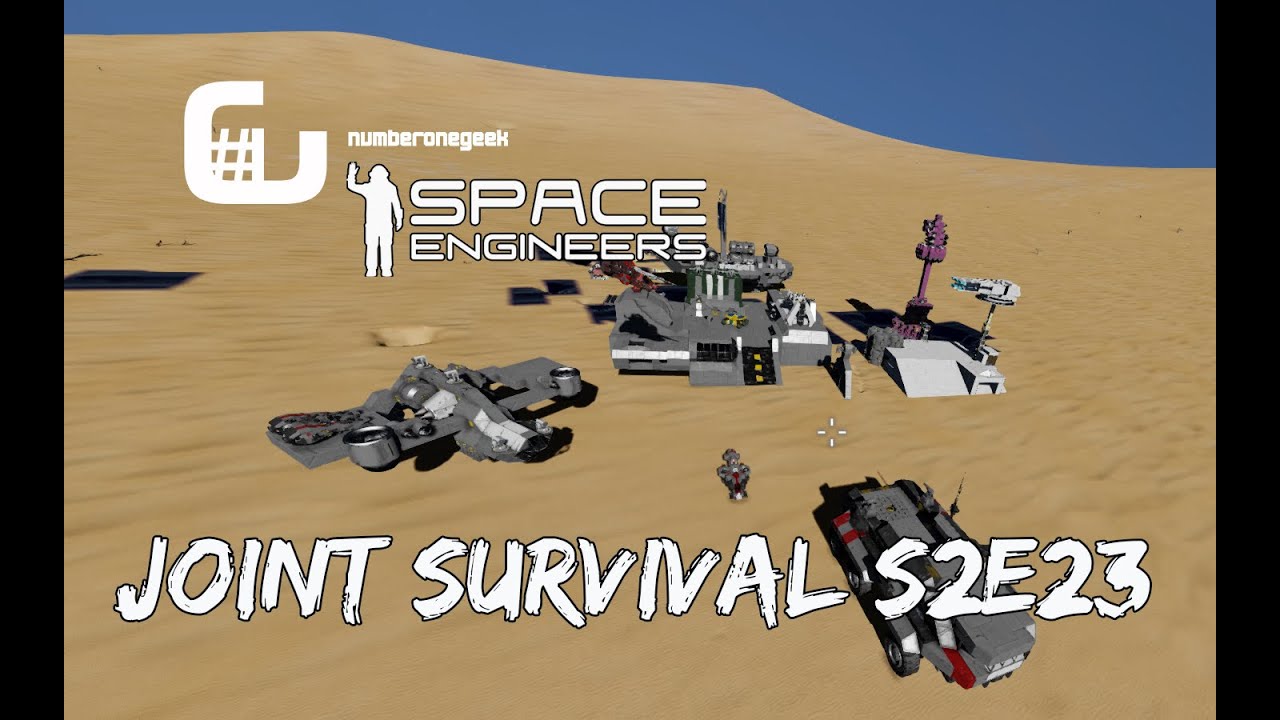 Space Engineers Joint Survival S2E23: The Battle Triangle