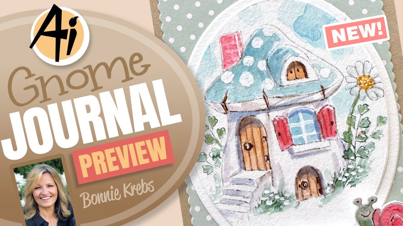 Ai Watercolor - Gnome Journal Preview