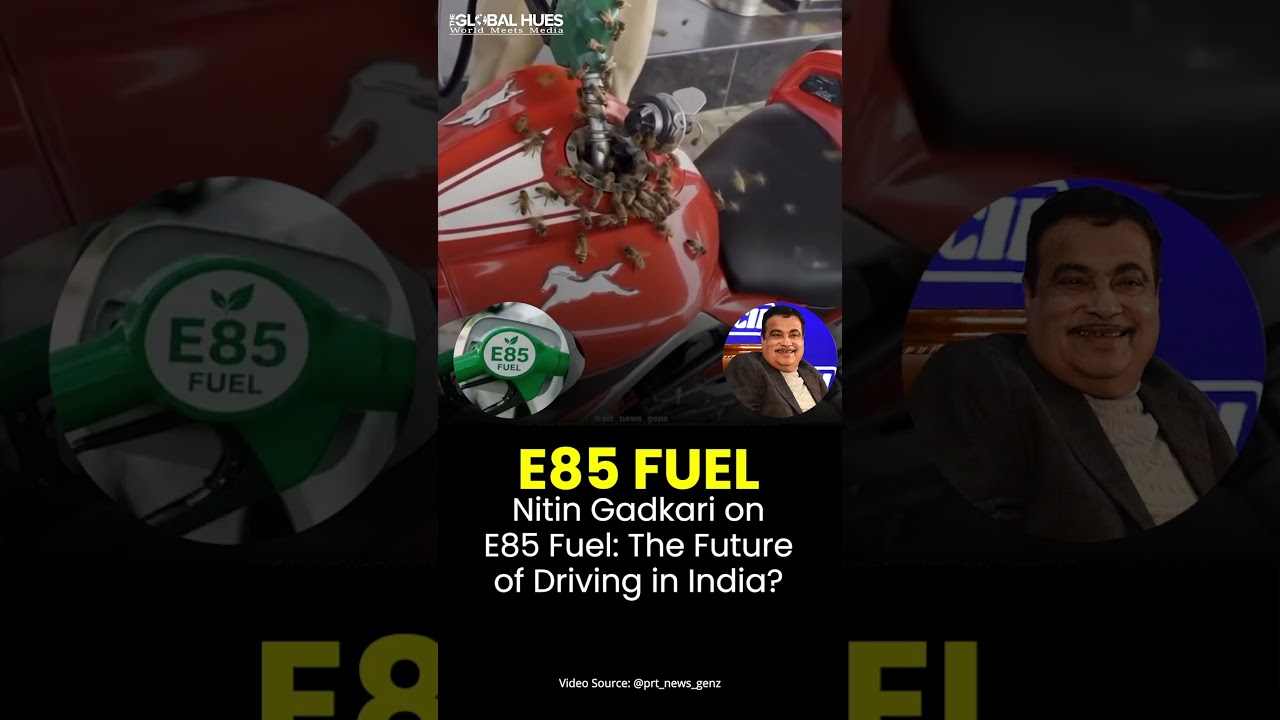🚗 Nitin Gadkari on E85 Fuel: The Future of Driving in India? 🔥 #nitingadkari #e85fuel #ethanolfuel
