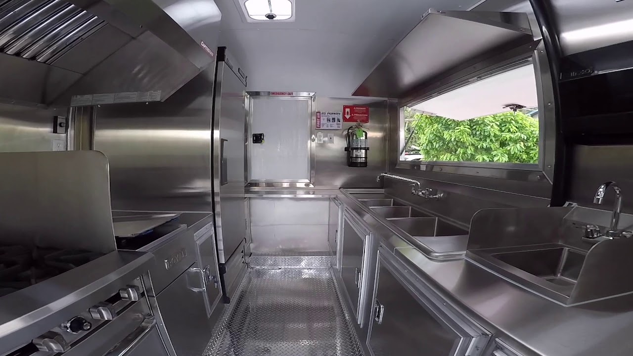 Food Trailer (truck) Built By Golden State Trailers