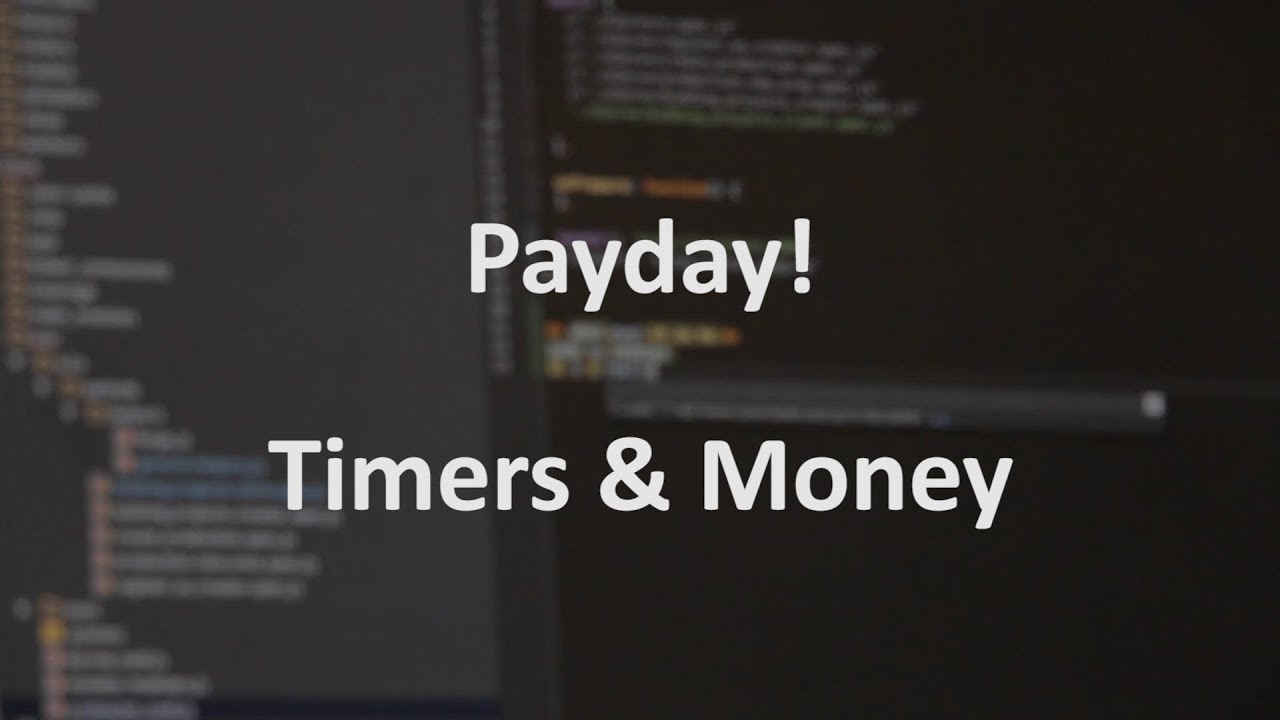 MTA Scripting: Money & Timers