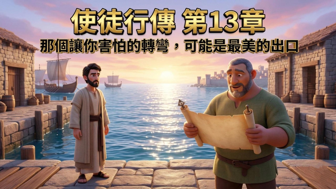 順服聖靈的冒險之旅｜跨越阻礙傳揚救恩真理｜使徒行傳第13章｜Bible Stories Alive 聖經故事屋