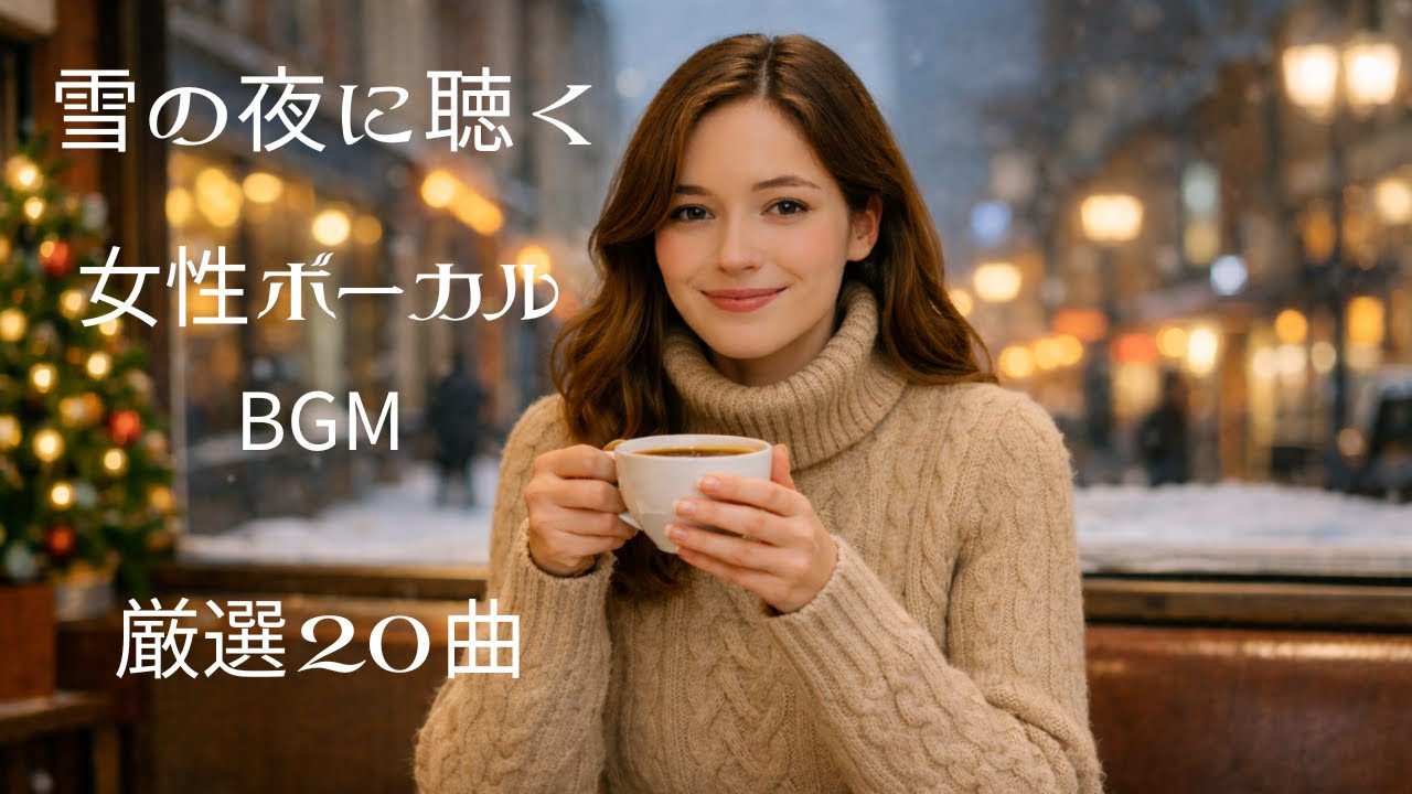 ☕ Vol.061｜ 雪の夜に聴く、女性ボーカル厳選20曲｜ #smooth  #R&B #ballad  #Lo-fi #Chill #SmoothR&B