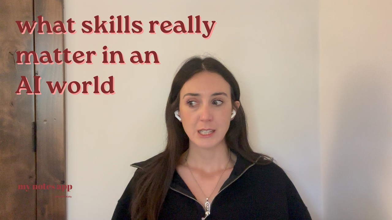 what skills (really) matter in an AI world?