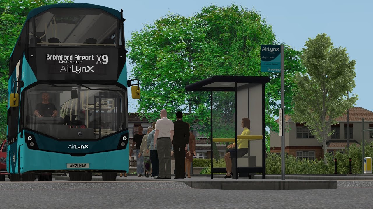 Omsi 2: Arkala - Beta 10 | X9 | Arkala - Bromford Airport