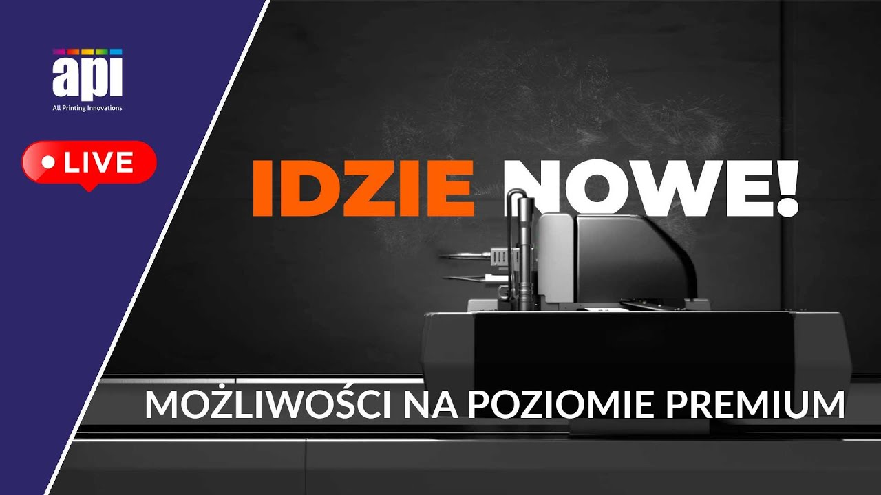 Premiera w API.PL ploterów marki JWEI. Relacja z Wydarzenia LIVE.
