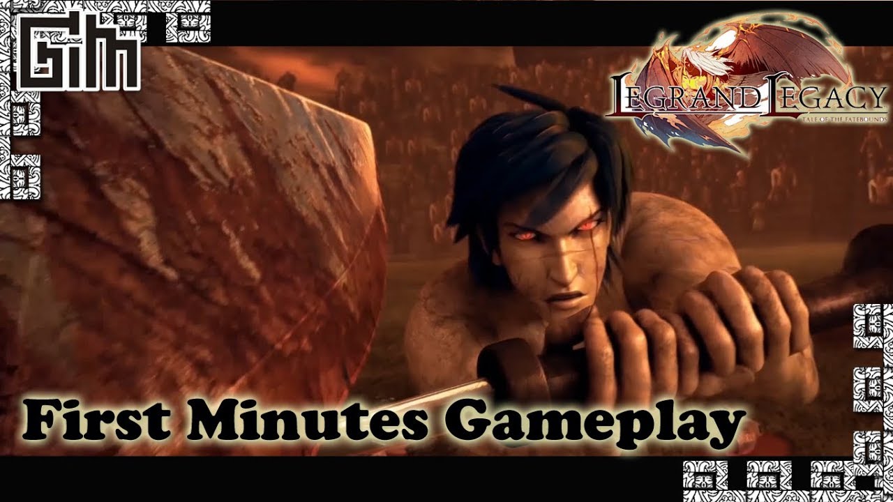 New Game : Legrand Legacy - First Minutes Gameplay [PC] | HD 1080p