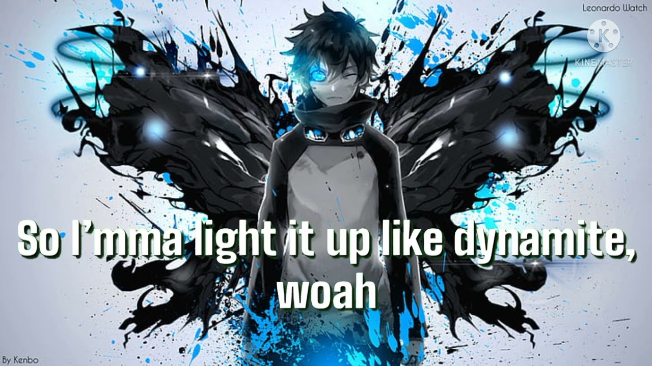 Nightcore - Dynamite (Lyrics) | BTS