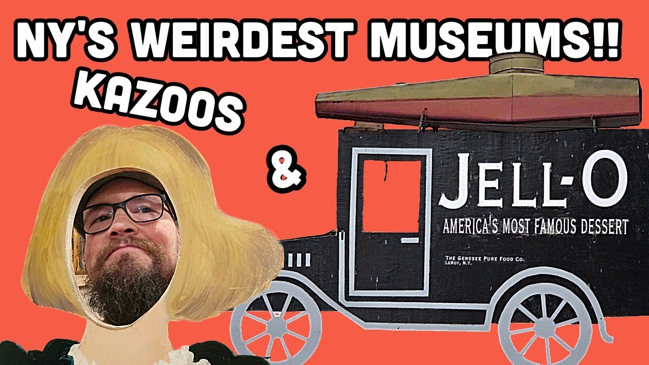 We Found the JELL-O Museum & the original Kazoo Factory! Visiting Western NY’s Quirky Roadside Stops