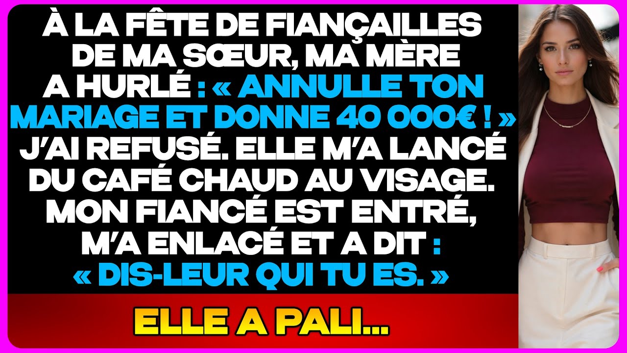 Ma Mère A Jeté Du Café Brûlant Sur Moi Pour 40 000€ — Puis Elle A Vu Mon Fiancé...