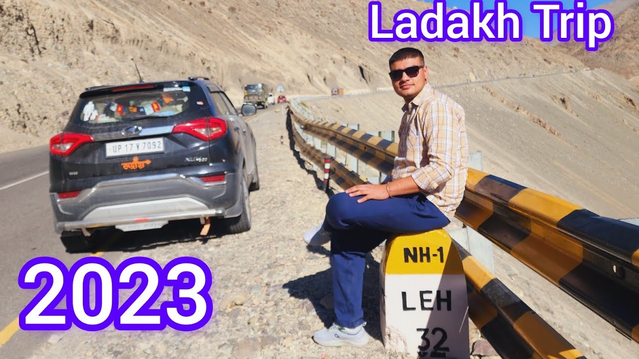 Ladakh Trip in 2023 Jun|| Xuv300 1st Longest  Trip in Jun 2023|| Xuv300 Performance,System Hack Hai🤩