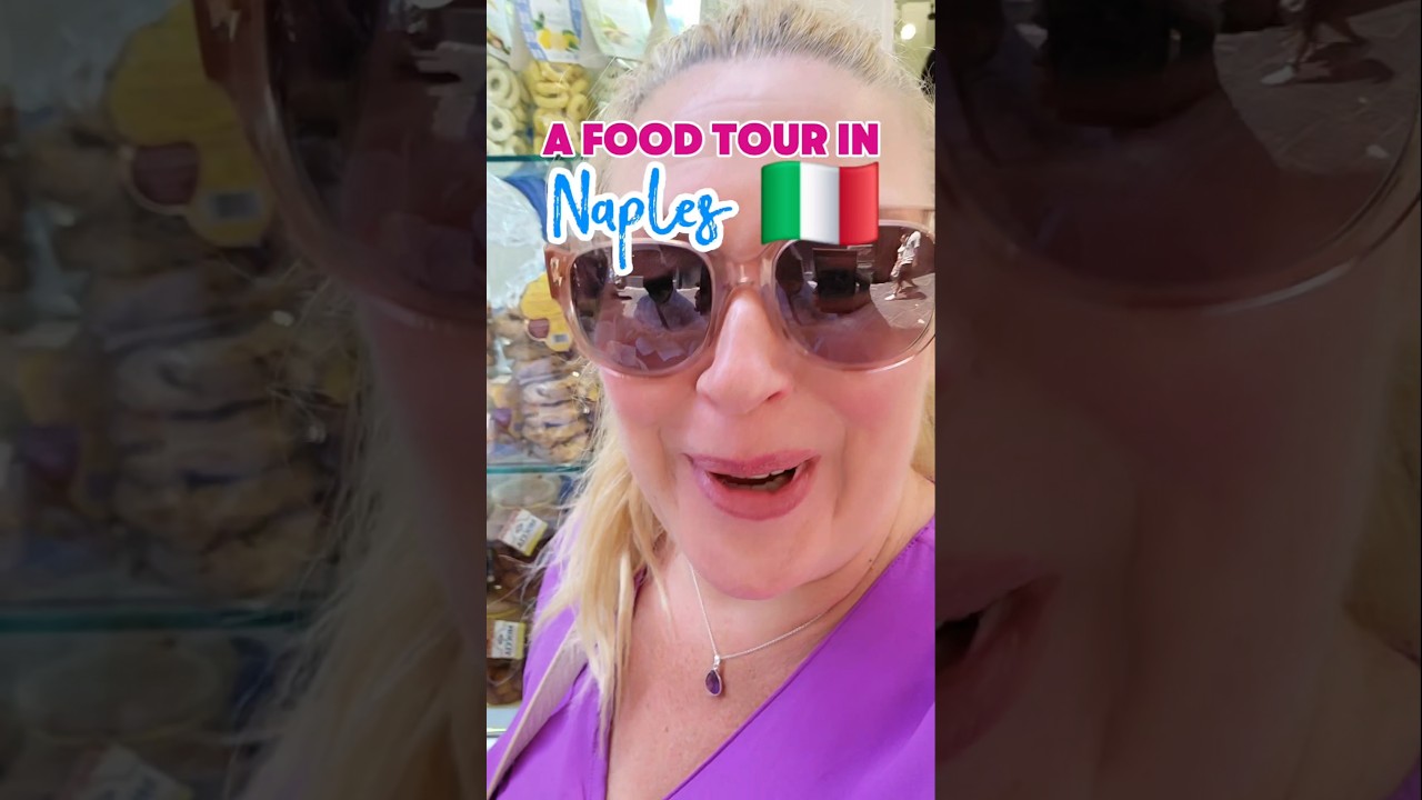 Exploring Naples Italy 🇮🇹  with a food walking tour 