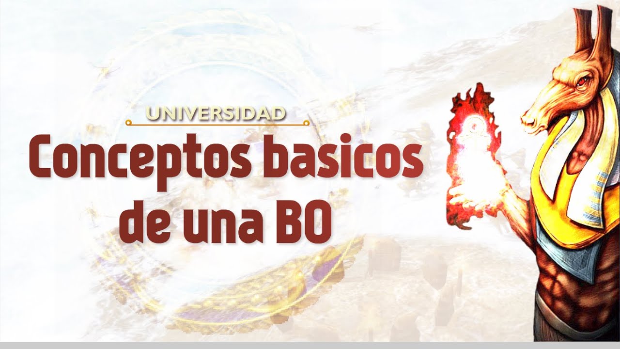 Conceptos Basicos de una BO ᴴᴰ | Academia SUP