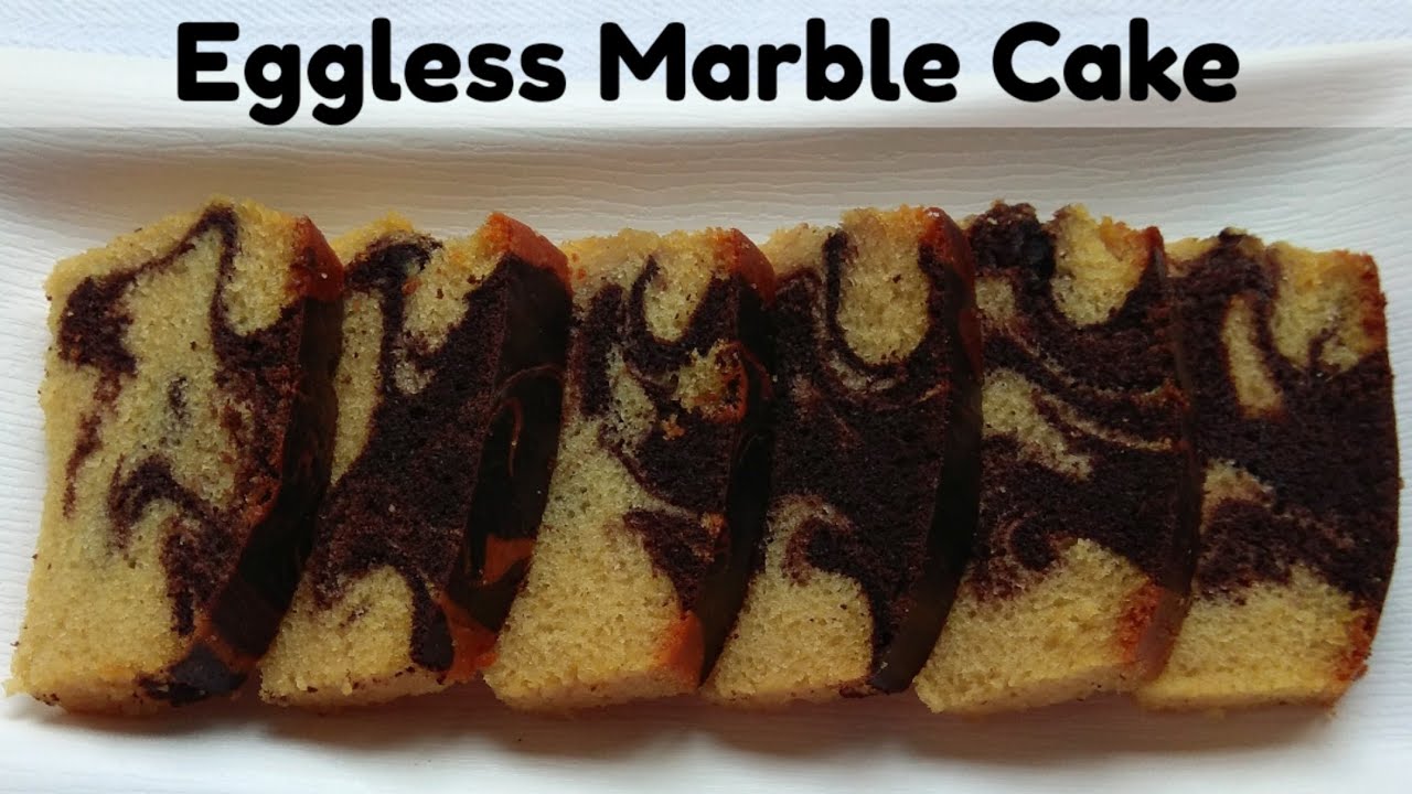 Eggless Marble Cake || No Butter, No Condensed Milk,No Curd, No Egg Marble Cake || Marble Pound Cake