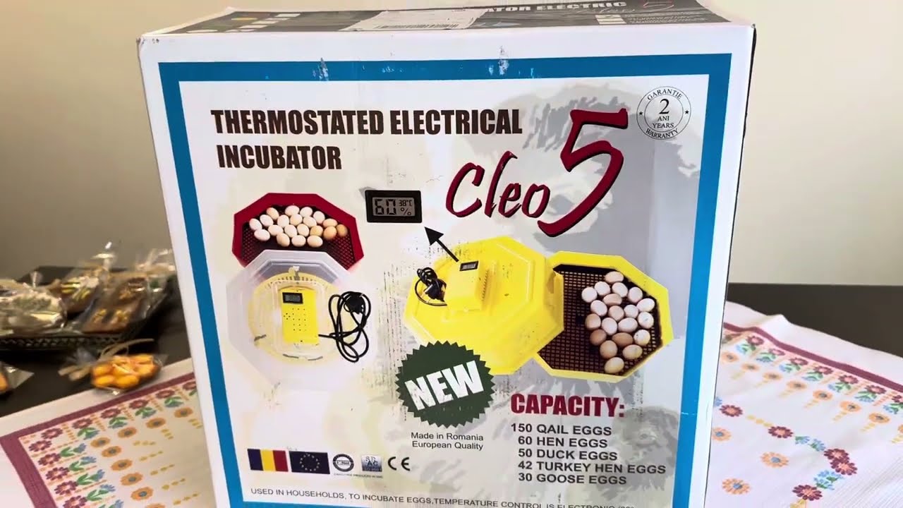 Inkubator Cleo 5 ! 🐣 inkubacja 2025 🐣🐣🐣