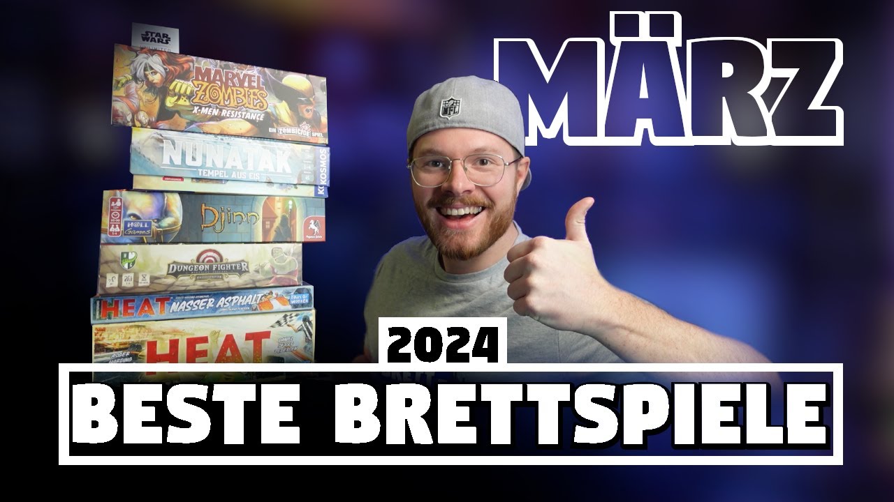 Die besten Brettspiele 2024 🏆 Meine Top Spiele im M&auml;rz