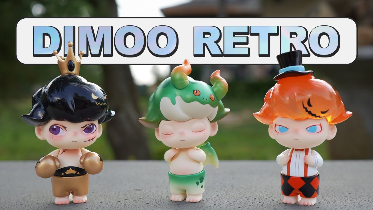 Phiên Bản Giới Hạn Em Dimoo Nay Đã Có Size 100% | Unbox Dimoo Retro