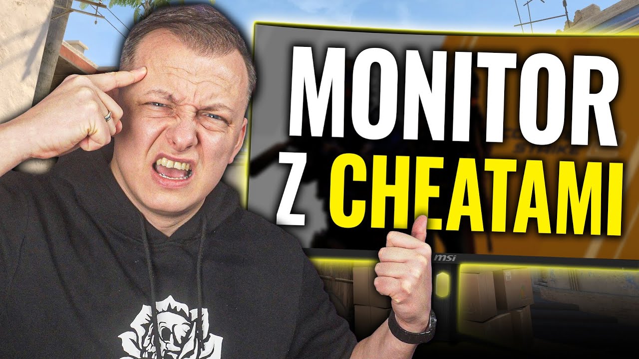 No to mam po współpracach xD | NOWY MONITOR MSI Z WBUDOWANYMI CHEATAMI! Tylko aimbota brakuje...
