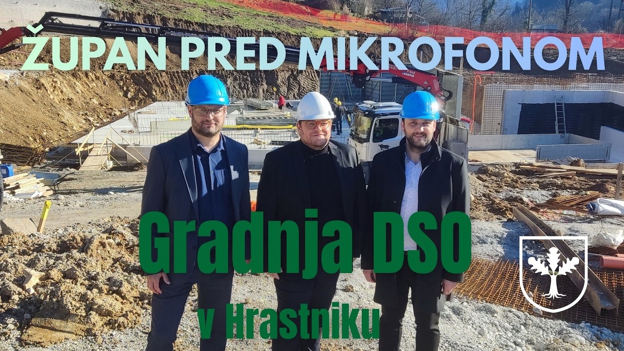 Župan pred mikrofonom #7  🎙️ |  Novi dom starejših Hrastnik