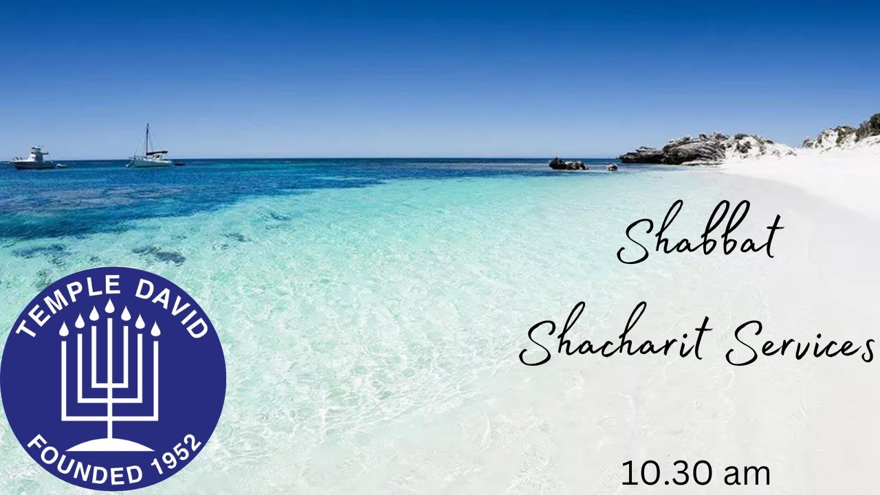 10.30 am Shacharit Shabbat 10 January 2026