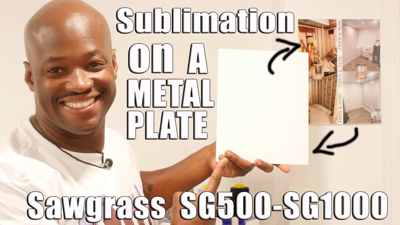 Sublimation on Metal Photo Plate | Sawgrass SG1000