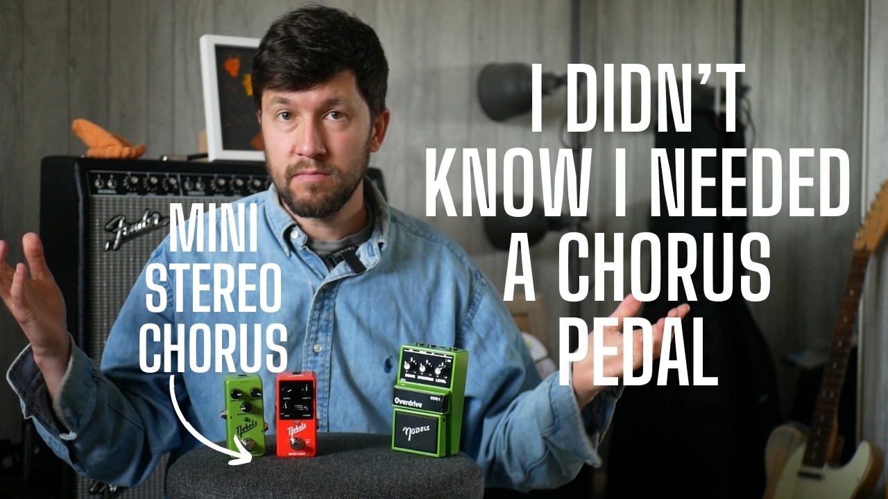 Я не знал, что мне нужна педаль хоруса — Nobels Cho Mini STEREO CHORUS