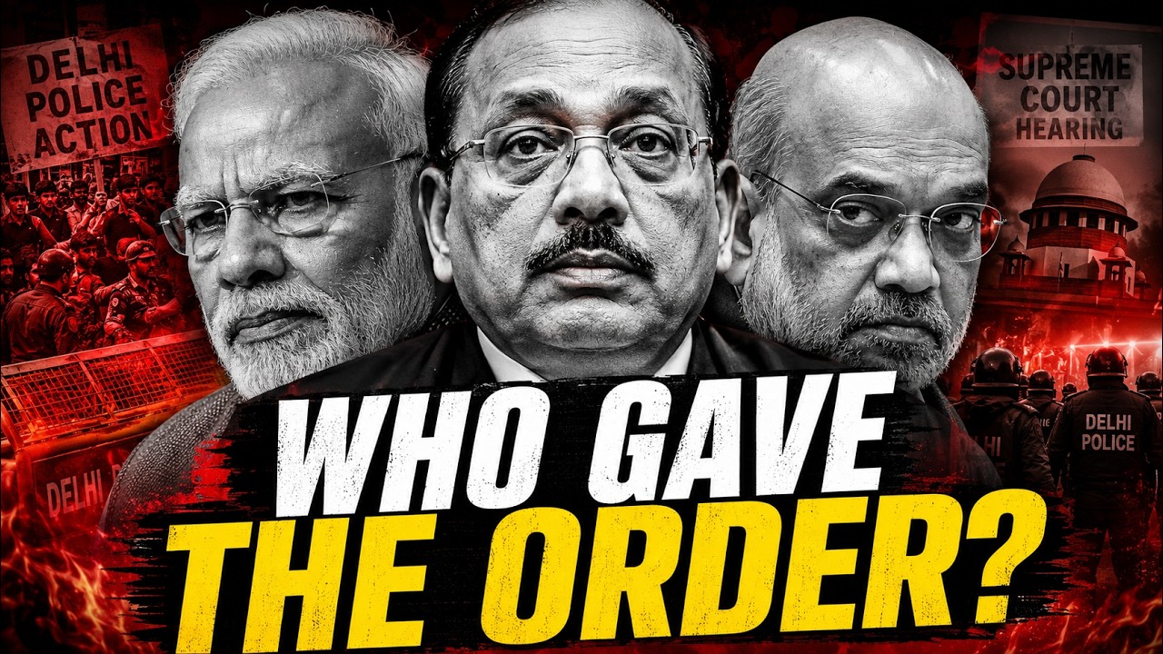 Supreme Court vs Modi Govt: Who Ordered the Delhi Police Action?