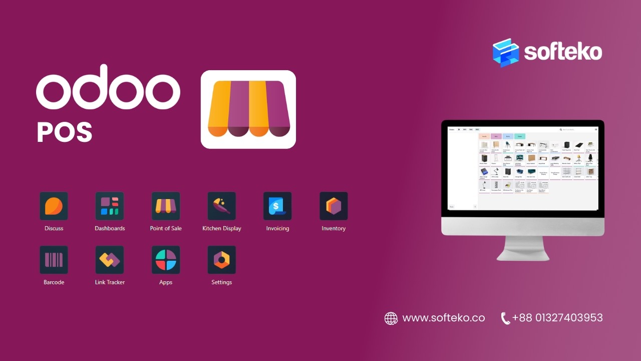 Odoo POS Explained Simply (বাংলায়)  | Is This the Best POS Software for Your Business? | Softeko