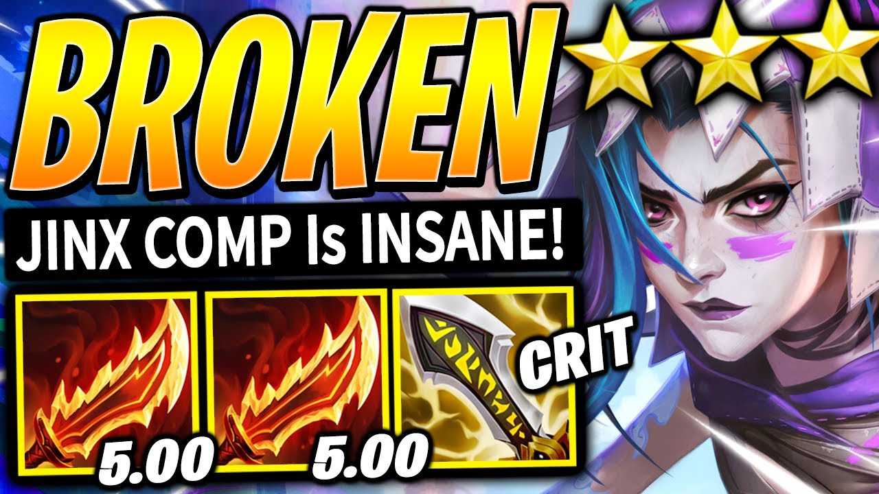 I Found the SECRET Jinx Build&hellip; and It&rsquo;s Actually BROKEN! - Set 16 Meta | TFT 16.1B Best Ranked Guide