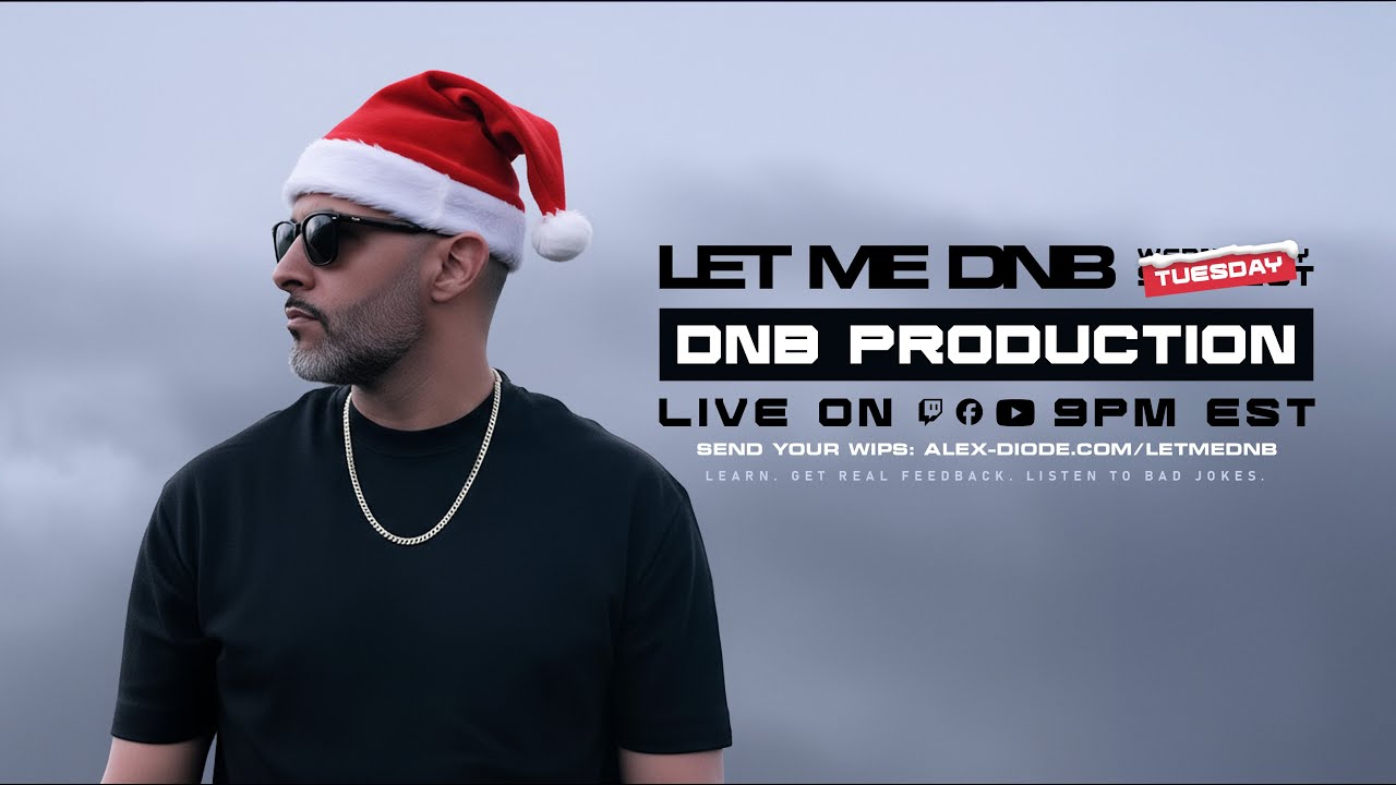 Episode 72 LET ME DNB ... XMAS EVE EVE Tuesday Edition