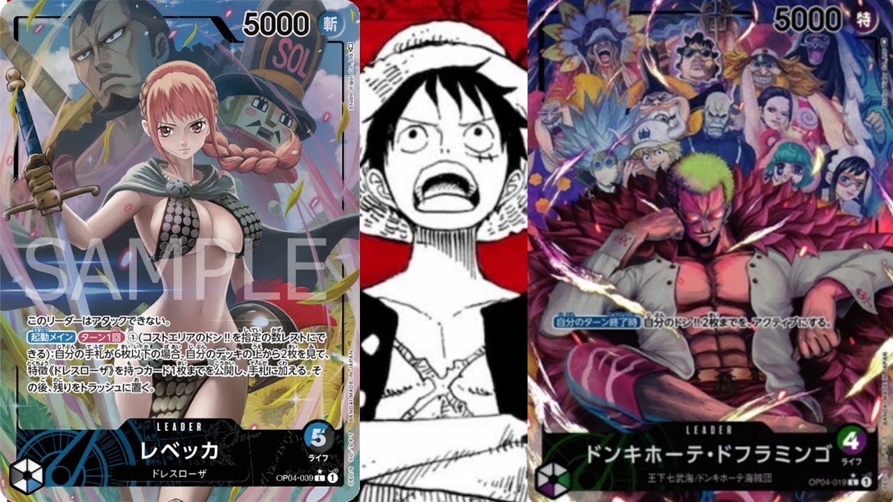 One Piece Card Game Standard Battle: Rebecca vs Doffy
