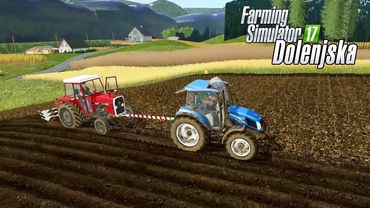 Manure - plowing - cultivating in Dolenjska [UTH17] - Farming 17