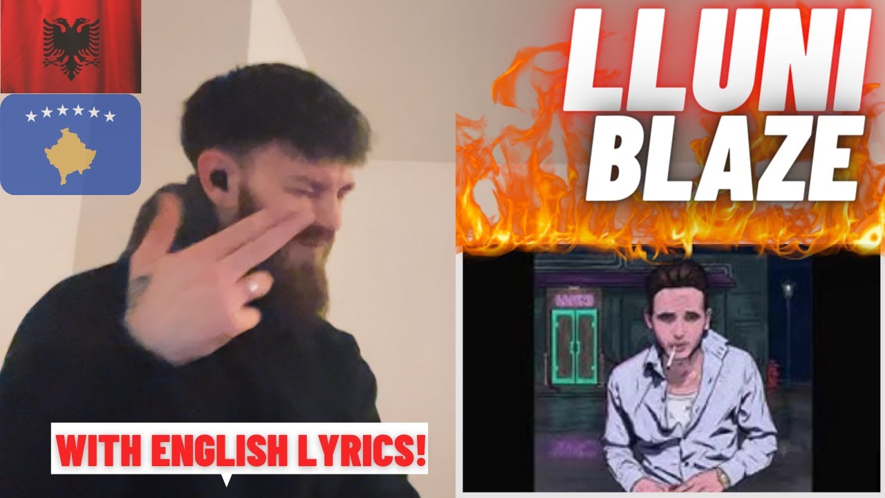 FINALLY! 🇦🇱🇽🇰 Lluni - Blaze (English Translation) [HYPE UK 🇬🇧 REACTION!]