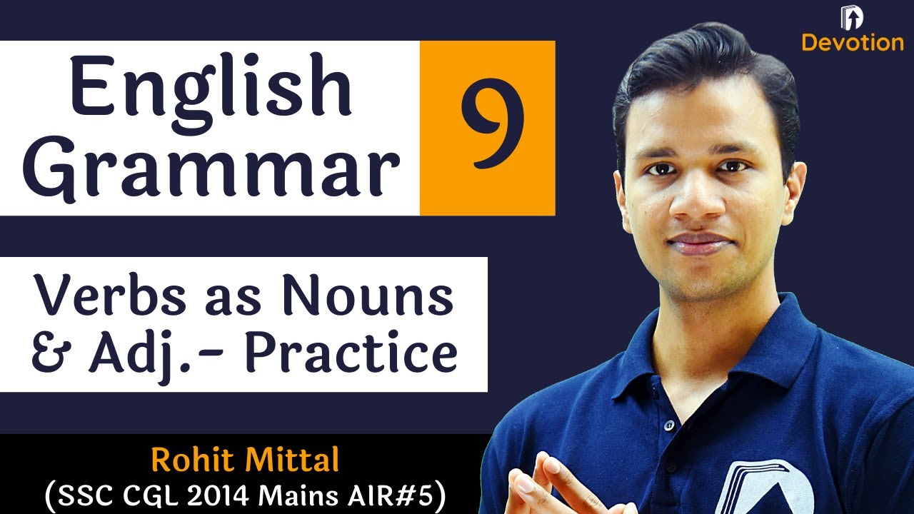 [9] English Grammar for govt jobs | Devotion Institute | Rohit Sir English