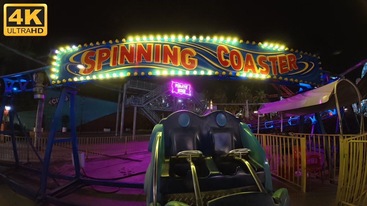 Spinning Coaster POV (4K 60FPS), ViaSea SBF Spinning Coaster | Non-Copyright