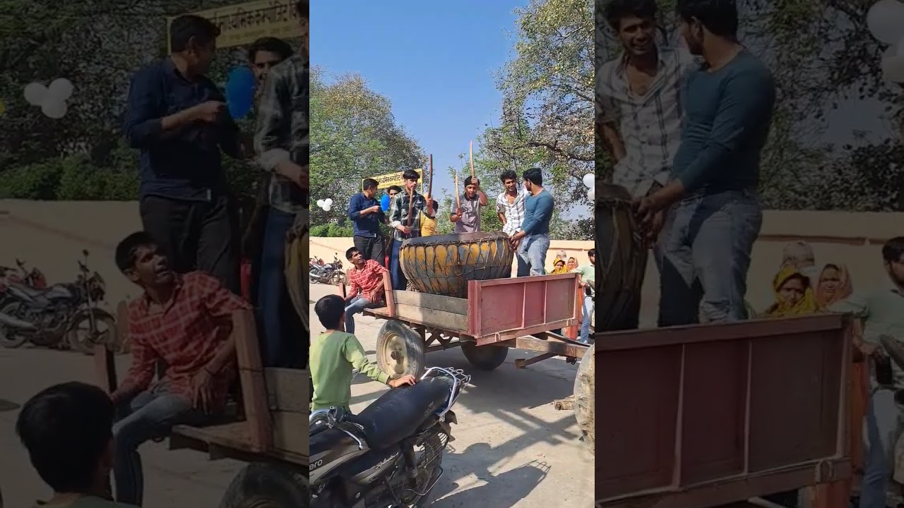 holi celebration at site