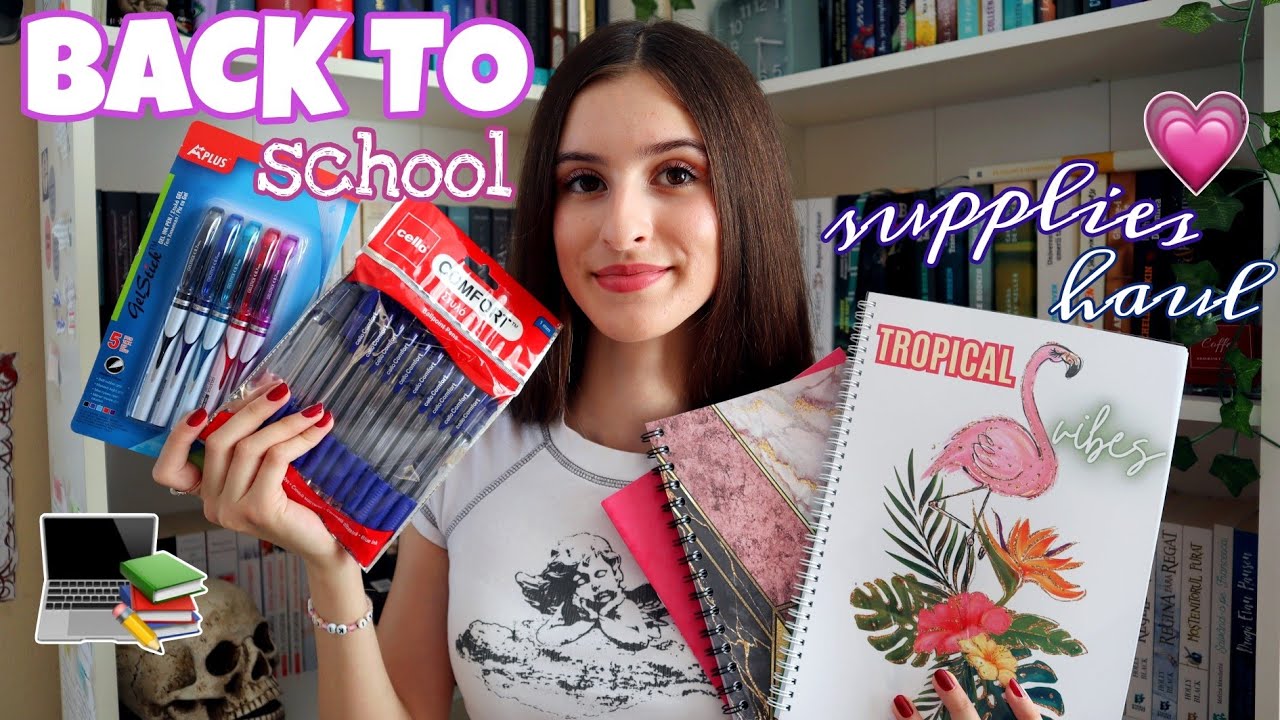 📝 BACK TO SCHOOL Supplies Haul 2024 || clasa a 11-a