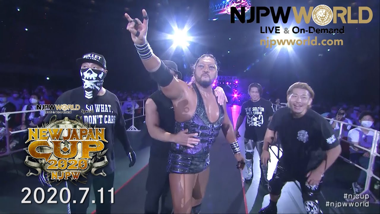 EVIL joins BULLET CLUB! Betrays Naito!