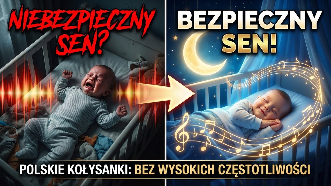 Bezpieczny sen niemowlaka | polskie kołysanki bez wysokich częstotliwości